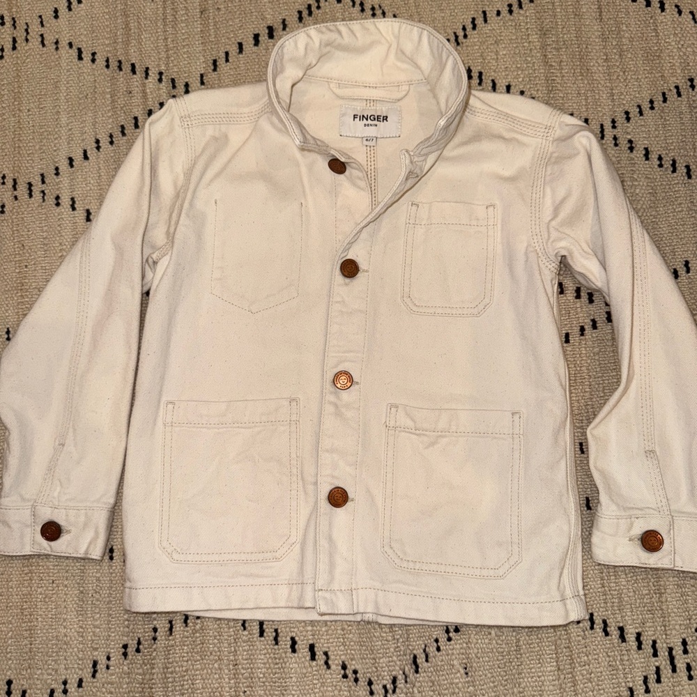 Finger in the Nose denim jacket